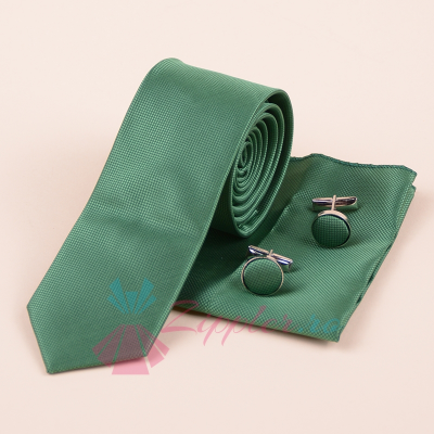 Set Cravata - Verde Smarald